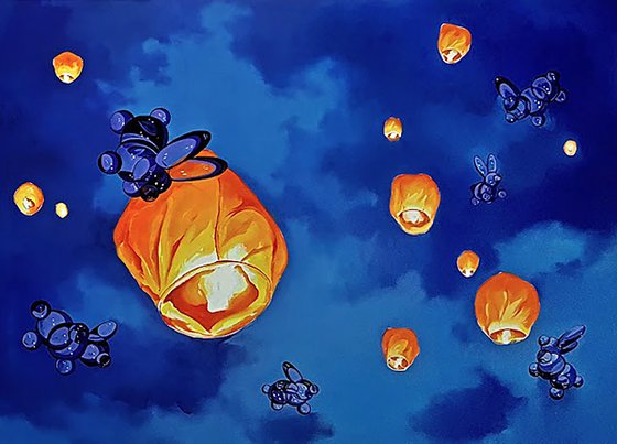 Celestial Empire - (Diptych)