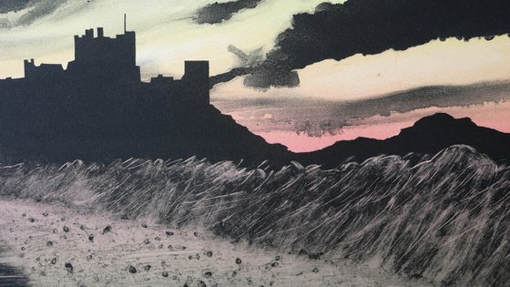 Storm Clouds, Bamburgh Castle