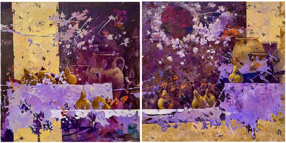 Circle of Life. diptych