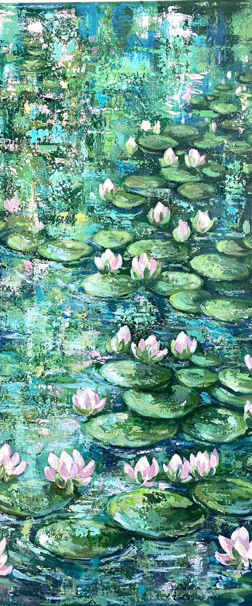 Lilly pond no6 by Colette Baumback