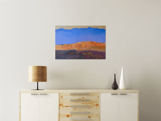 Evening Light. Desert