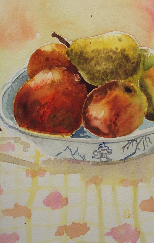 Still Life Bowl of Fruit by Teresa Tanner