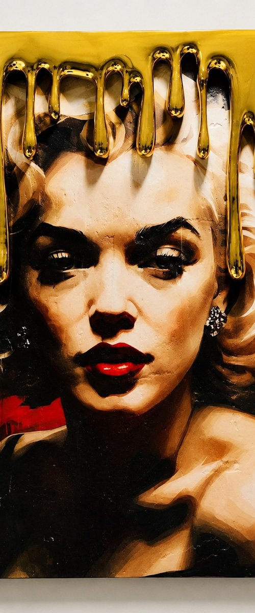 Golden Art - The most beautiful woman ever by Sagrasse