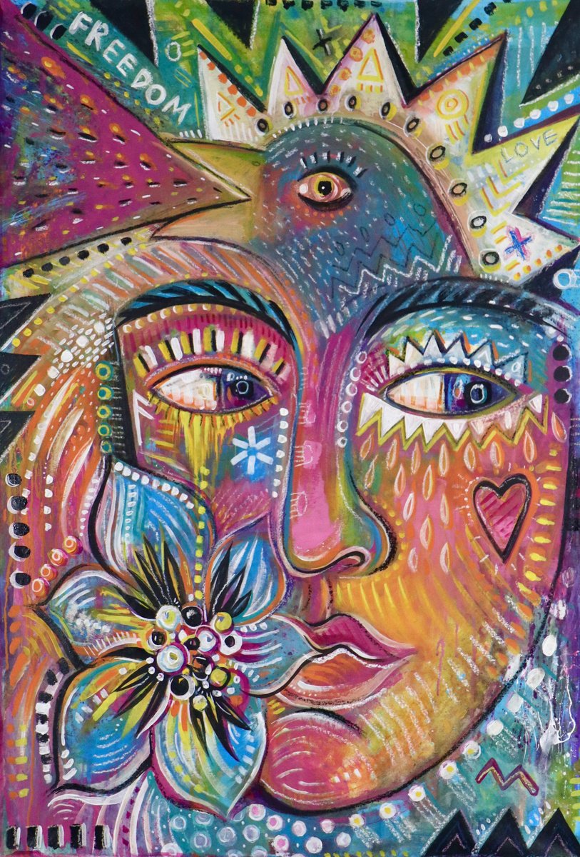  Freedom By Daria Kusto, 36 X 53, Artwork For Sale On Artfinder