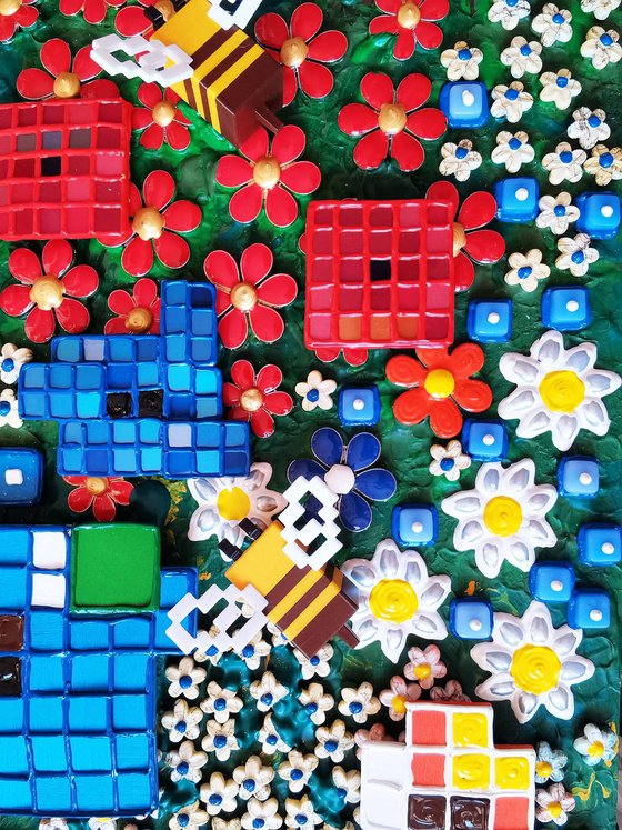 Summer garden 2.0. Floral gameplay