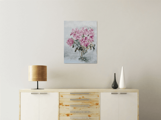 Peonies 50x65 cm 2025