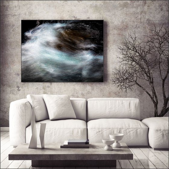 Lifeforce II      1 of 10 Large Abstract Canvas