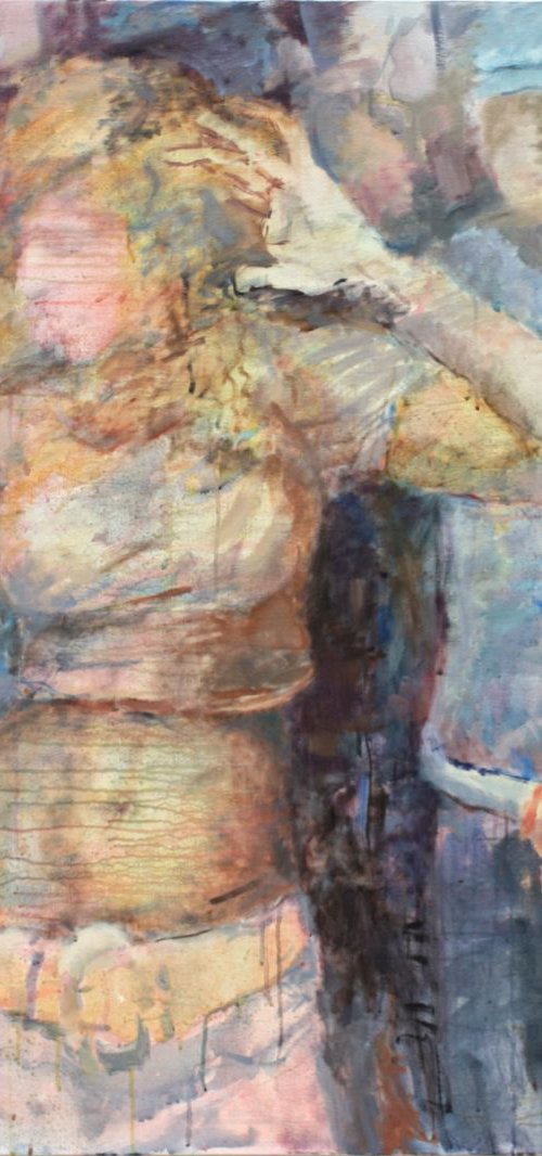 Kizomba.    Large Figurative by Lana Verdi
