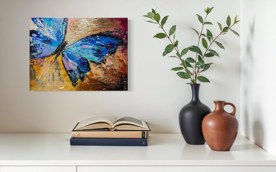 Blue butterfly