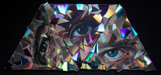 Broken mirror (modular artwork)