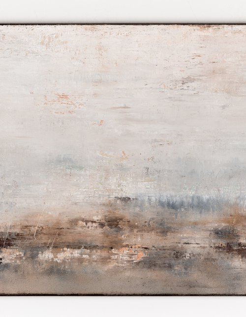Brown abstract painting RH799 by Radek Smach
