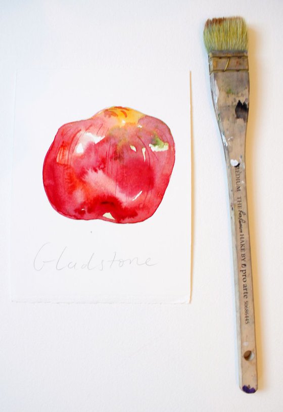 Gladstone Apple Watercolour