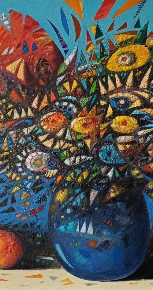 The Mosaic Flowers by Aram Sevoyan