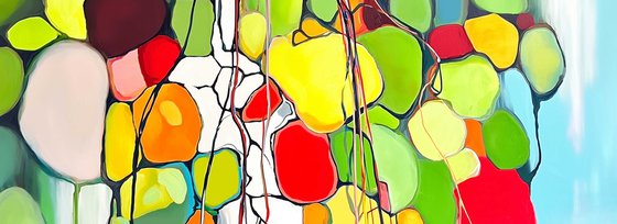 Fruit Notes #14, Extra large abstraction