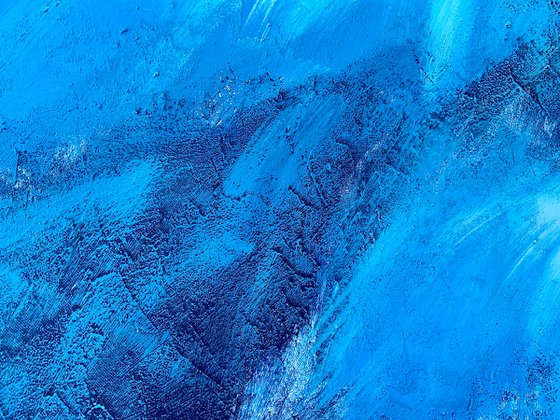 Atlantic crossing No. 5221 Abstract blue