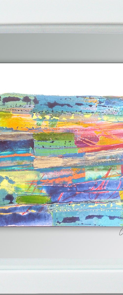 Patchwork landscape #2 by Carolynne Coulson