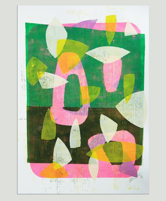 Fractured green