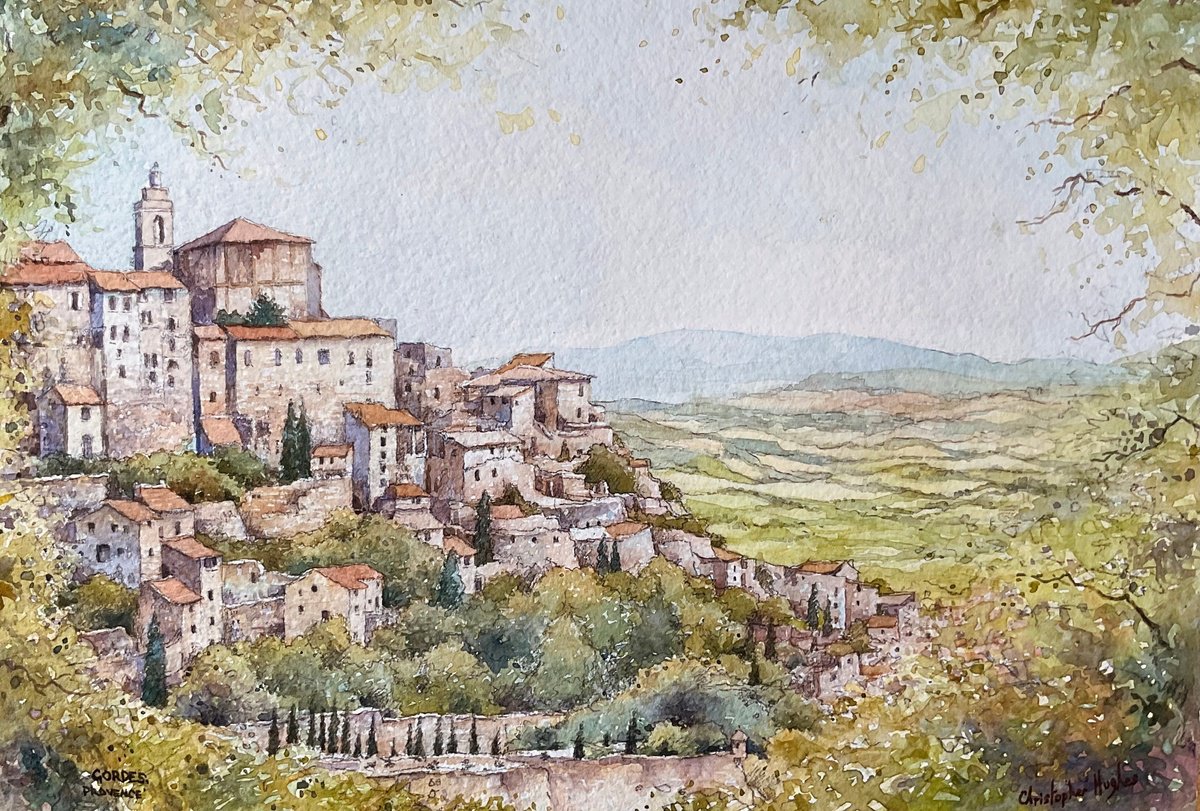 Gordes. Provence. France by Christopher Hughes