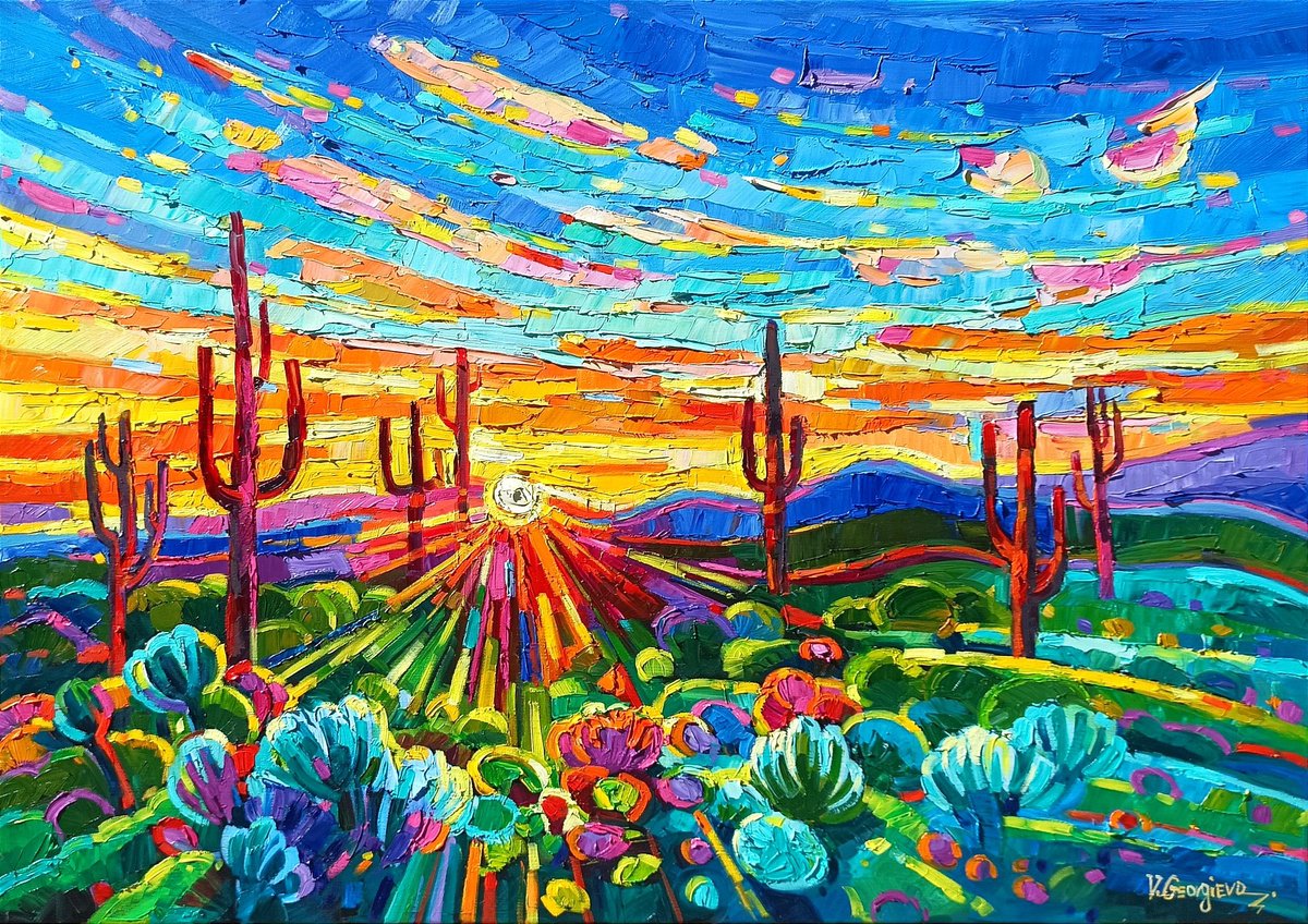 Arizona sunset 6 by Vanya Georgieva