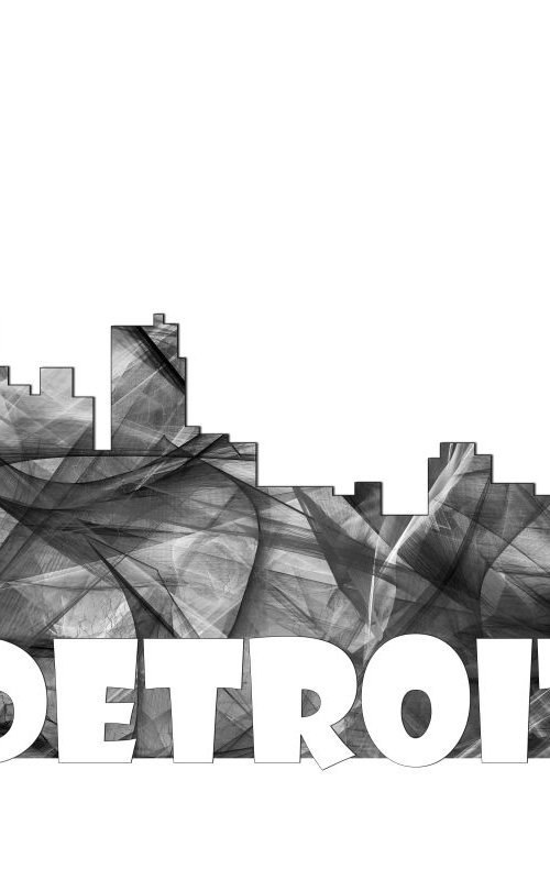 Detroit Skyline BG2 by Marlene Watson