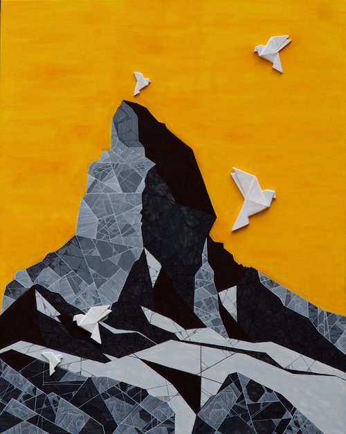 "Up in the sky - Matterhorn" by Petq Popova