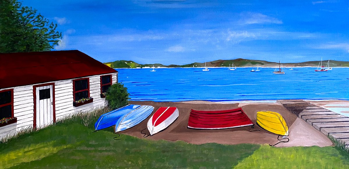 BAY OF ISLANDS by MAGGIE  JUKES