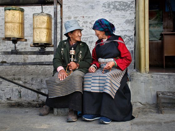 Tibetan Women - Lhasa