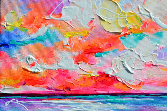 Colors of the Deep - Waves in the sunset