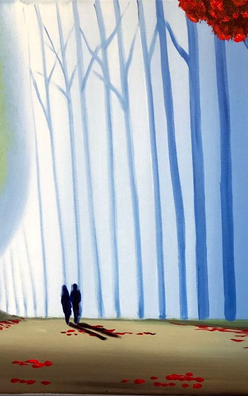 Our Peaceful Walk 2 by Aisha Haider