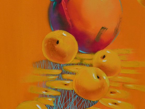 "Orange" Surreal art