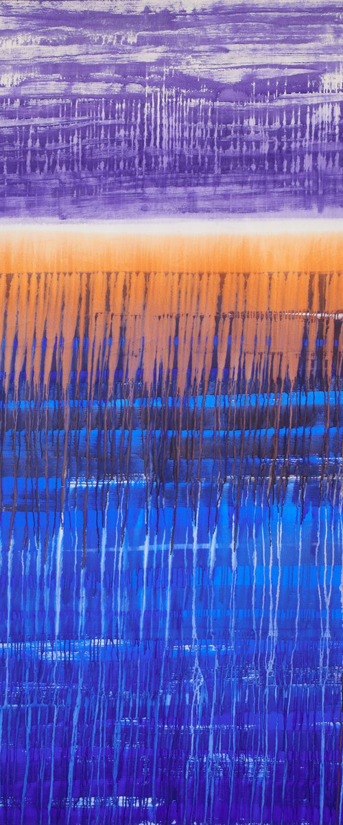 Purple Orange Blue by Simon Findlay
