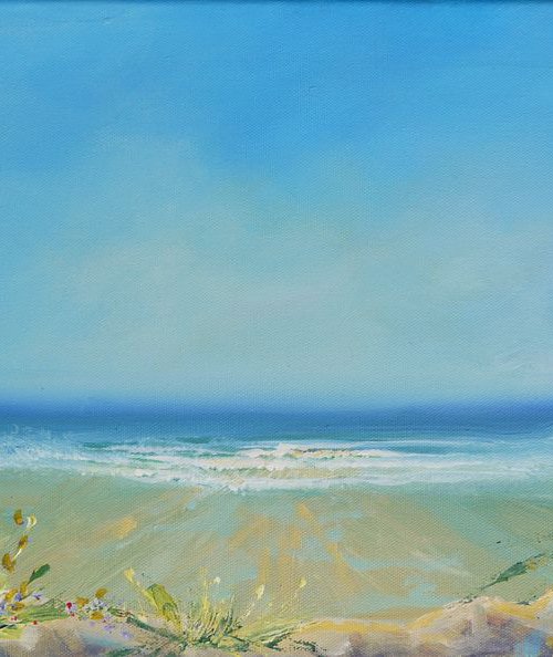 Watching the tide go out by Emma Sian Pritchard