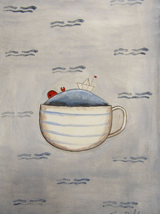 A cup of sea