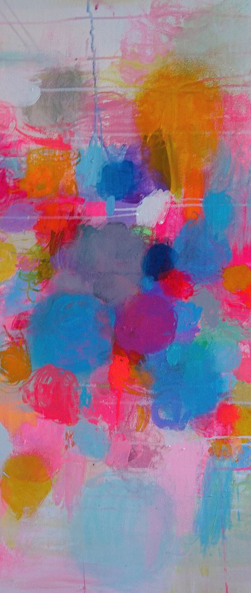 Pink Squared by Sandy Dooley