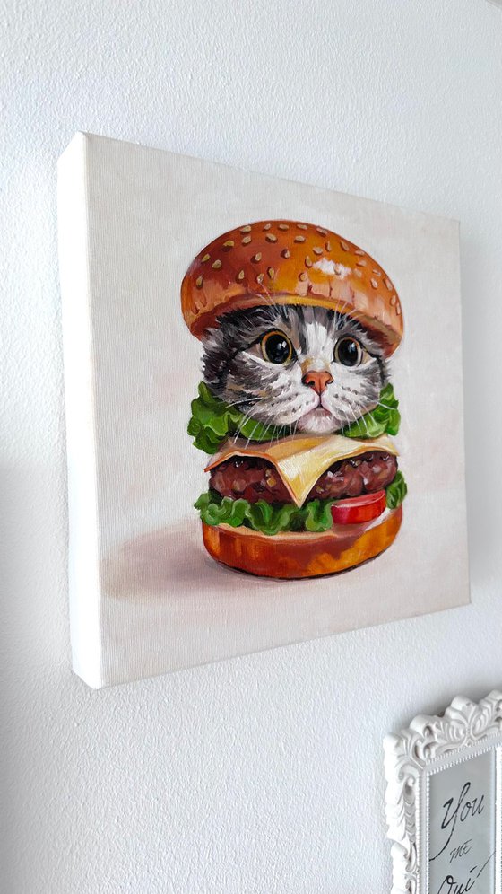 Burger Cat