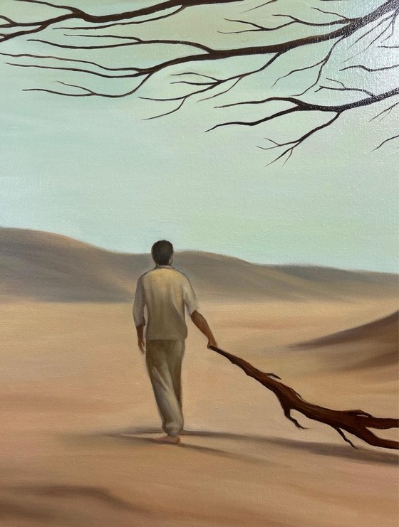 Original oil painting Surrealism