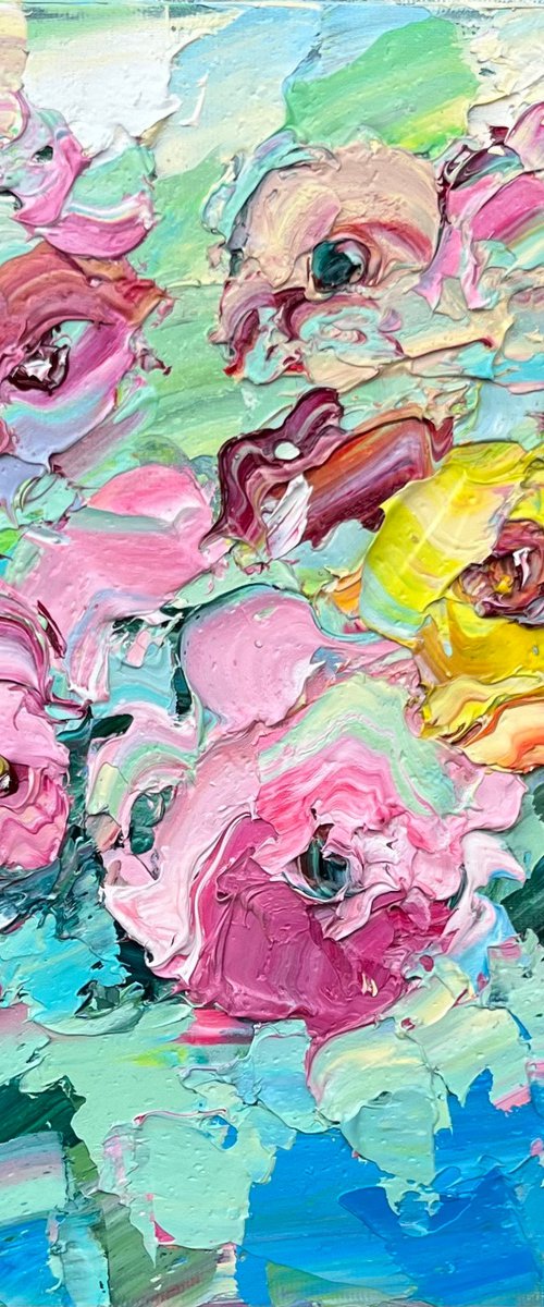 Flower sapphires P.S by Svitlana Andriichenko