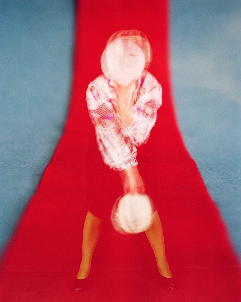 Expressive Portrait Photograph By Tania Serket, 16 X 20", On The Red Side, Original Artwork