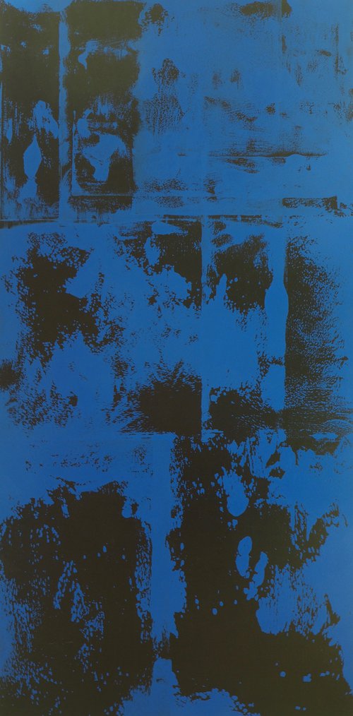 Monolith blue by Klaus Decker