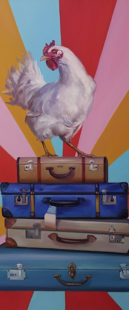"The Traveler" by Lena Vylusk