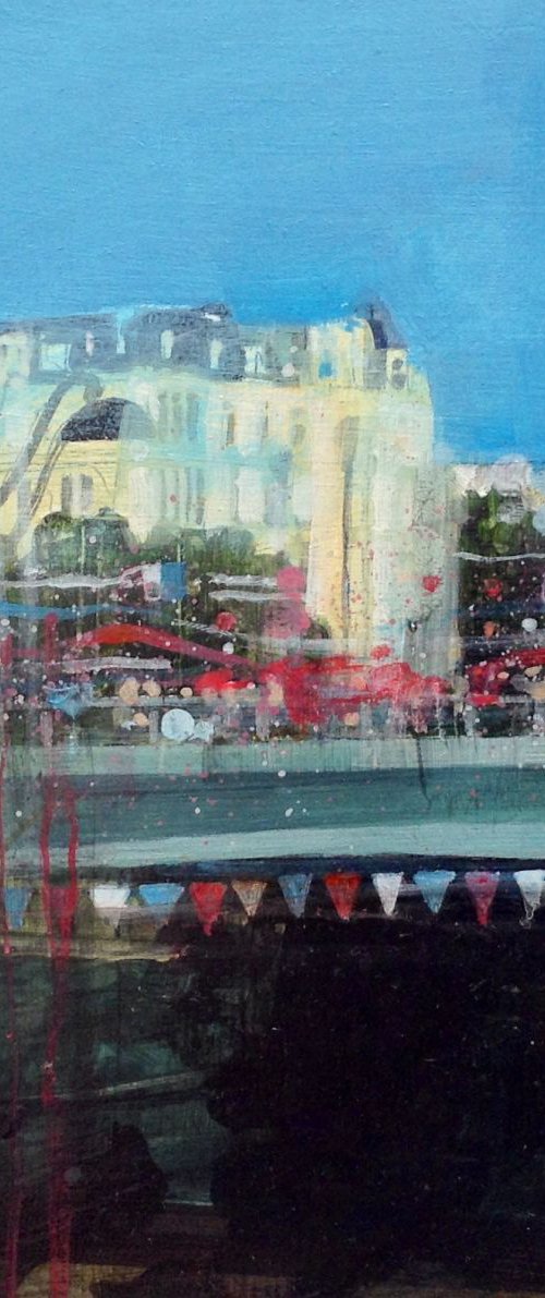  Bastille Day, Pont de L'Alma, Paris 14 July by Julian Sutherland-Beatson