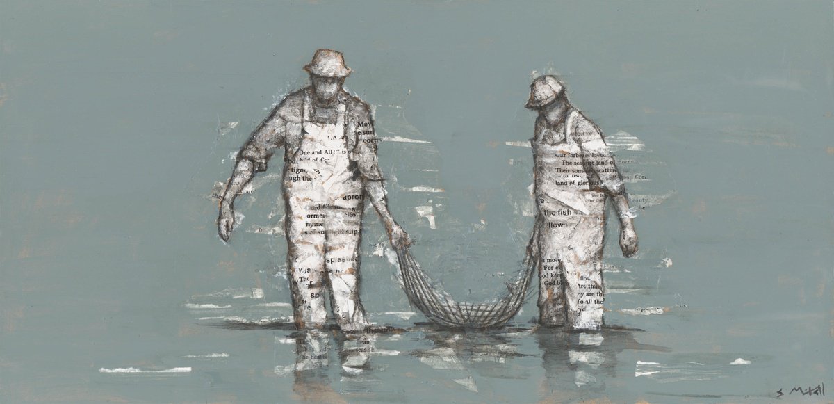 Pencil Drawing , One & All By Steve Mitchell, 25 X 13, Artwork For Sale On Artfinder