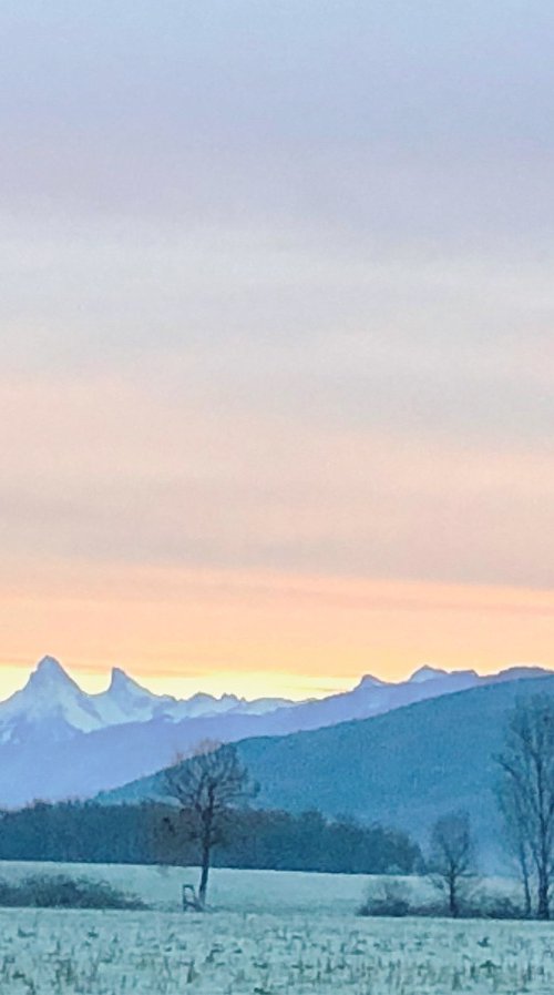 Evian Sunrise by Samira Malik