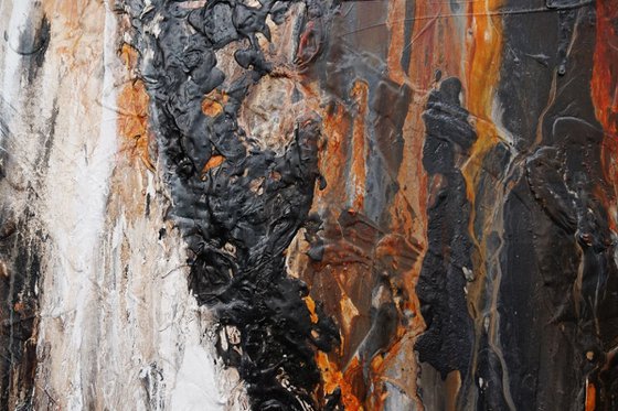 Ghost Gum 140cm x 180cm Textured Abstract Art