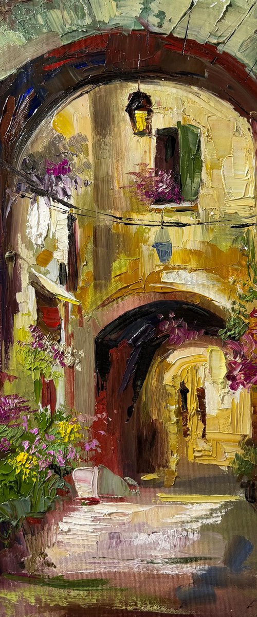 Bougainvillea Arch by Vahe Bagumyan