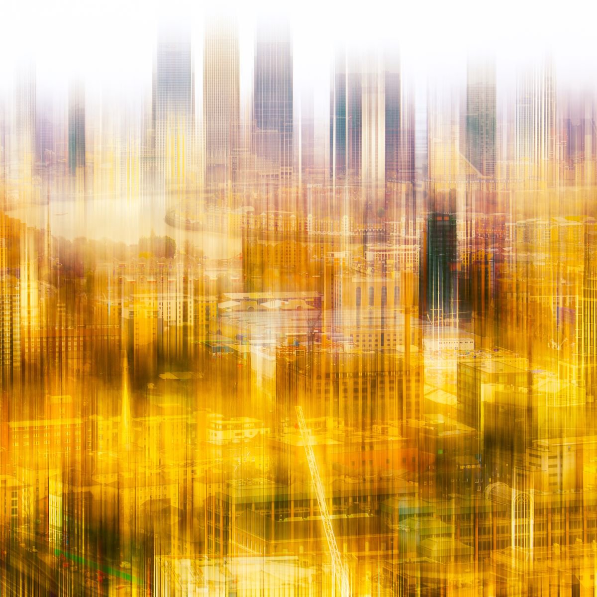 Abstract London: Canary Wharf by Graham Briggs