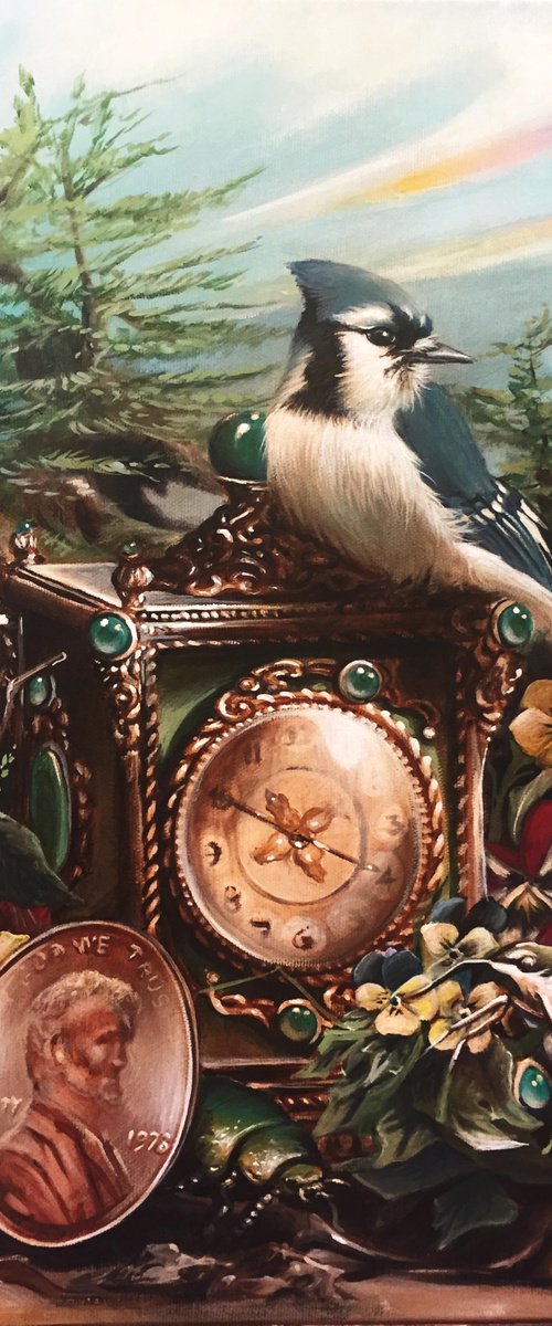 In memory - commissioned work by Valentina Toma' aka Zoe Chigi