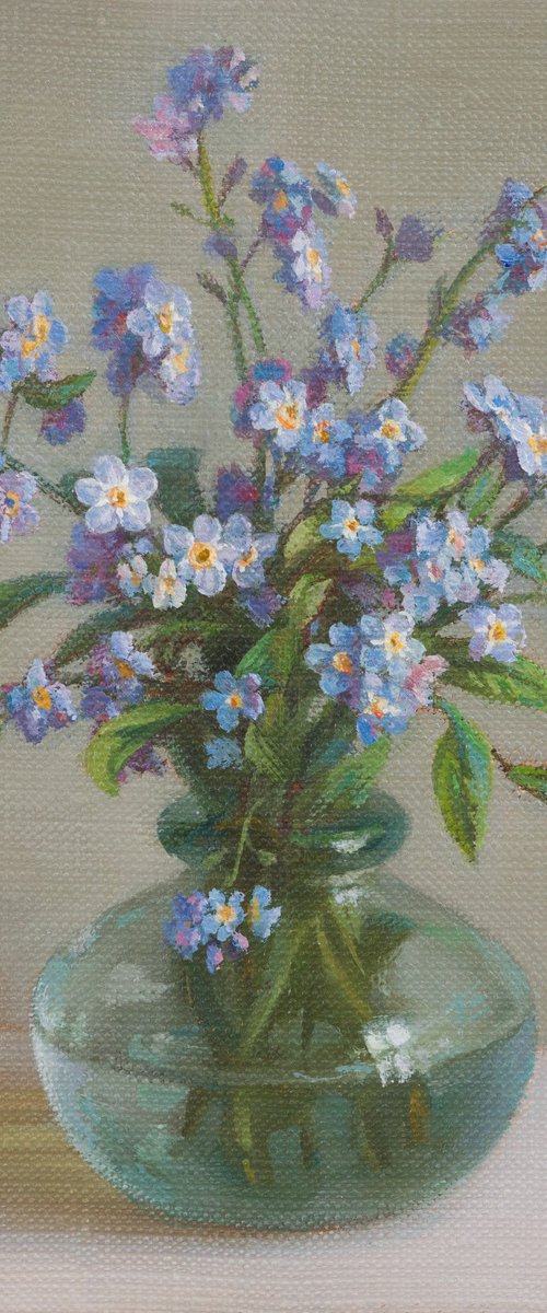 Forget-me-nots by Irina Trushkova