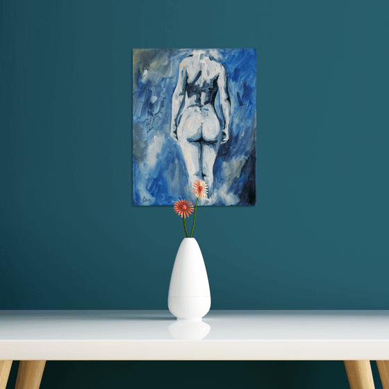 Nude - Figure - "The Blue Nude"