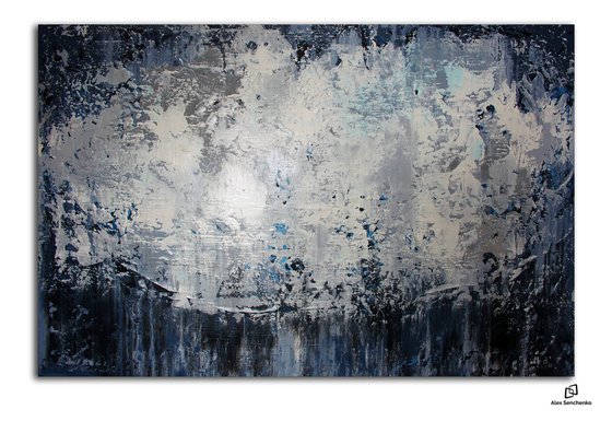 150x100cm. / abstract painting / Abstract 125